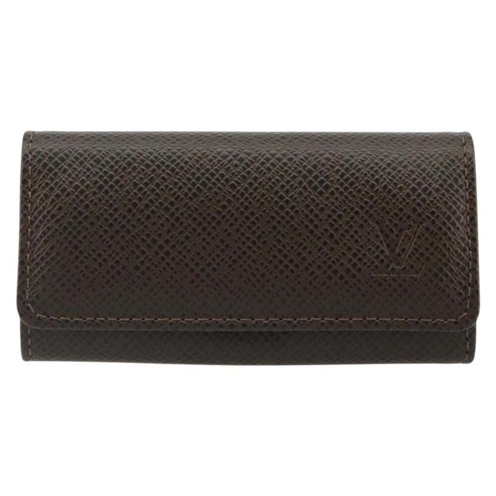 Louis Vuitton Taiga Multicles 4 Key Case Brown